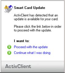 activ client wont see my smart card|activid troubleshooting.